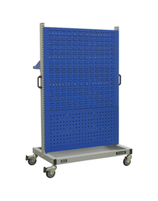 Industrial Mobile Storage System with Shelf