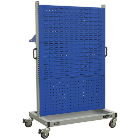 Industrial Mobile Storage System with Shelf