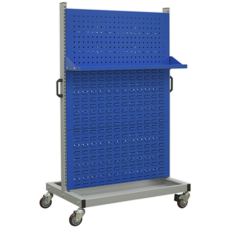 Industrial Mobile Storage System with Shelf