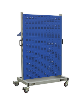 Industrial Mobile Storage System with Shelf