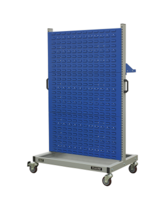 Industrial Mobile Storage System with Shelf