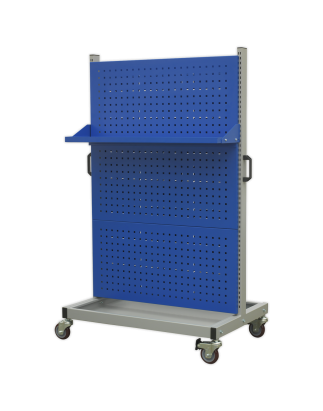 Industrial Mobile Storage System with Shelf