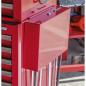 Side Cabinet for Long Handle Tools - Red