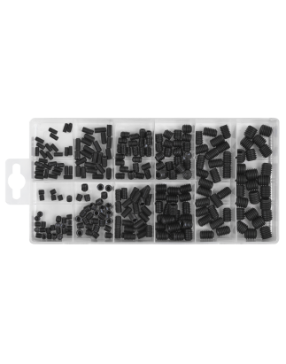 Grub Screw Assortment 250pc DIN 916 M4-M10 Metric