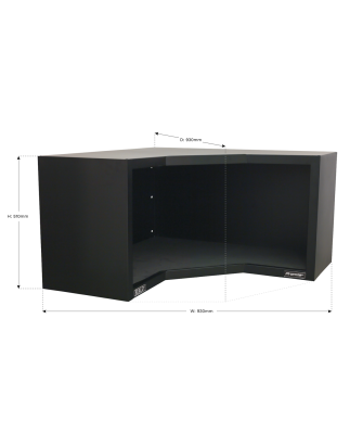 Modular Corner Wall Cabinet 930mm Heavy-Duty