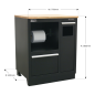 Modular Floor Cabinet Multifunction 775mm Heavy-Duty