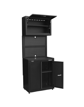 Rapid-Fit 2 Door Cabinet & Wall Cupboard