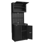 Rapid-Fit 2 Door Cabinet & Wall Cupboard