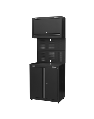 Rapid-Fit 2 Door Cabinet & Wall Cupboard