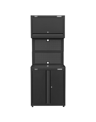 Rapid-Fit 2 Door Cabinet & Wall Cupboard