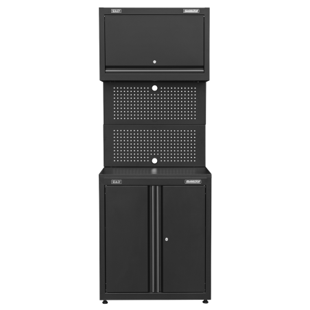 Rapid-Fit 2 Door Cabinet & Wall Cupboard