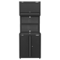 Rapid-Fit 2 Door Cabinet & Wall Cupboard