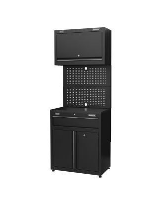 Rapid-Fit 1 Drawer Cabinet & Wall Cupboard