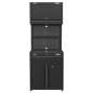 Rapid-Fit 1 Drawer Cabinet & Wall Cupboard