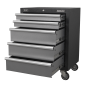 Modular 5 Drawer Mobile Cabinet 650mm