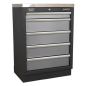 Modular 5 Drawer Cabinet 680mm