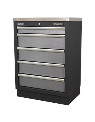 Modular 5 Drawer Cabinet 680mm