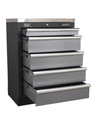 Modular 5 Drawer Cabinet 680mm