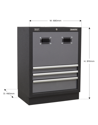 Armoire à bobines modulaire 680 mm