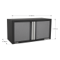 Modular Wall Cabinet 2 Door 680mm