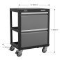 Modular Mobile Workshop Trolley