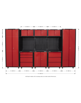 American PRO® 3.3m Storage System