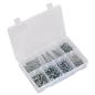 Setscrew, Nut & Washer Assortment 444pc High Tensile M5 Metric