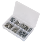 Setscrew, Nut & Washer Assortment 408pc High Tensile M6 Metric