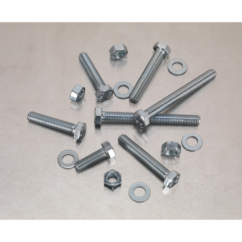 Setscrew, Nut & Washer Assortment 220pc High Tensile M8 Metric