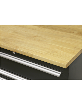 Premier 3.3m Storage System - Oak Worktop