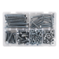 Setscrew, Nut & Washer Assortment 220pc High Tensile M8 Metric