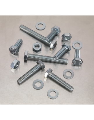 Setscrew, Nut & Washer Assortment 150pc High Tensile M10 Metric