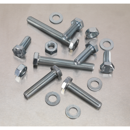 Setscrew, Nut & Washer Assortment 150pc High Tensile M10 Metric