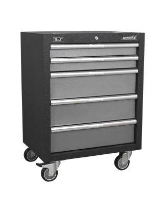 Système de rangement Superline PRO® 4,9 m - Plan de travail inox