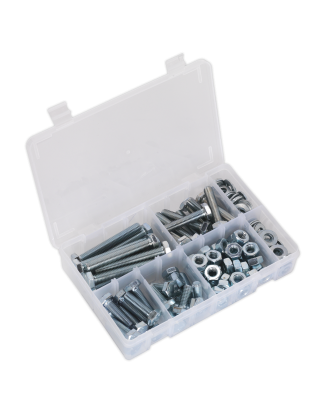 Setscrew, Nut & Washer Assortment 150pc High Tensile M10 Metric