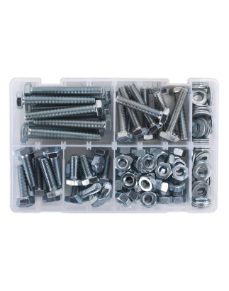 Setscrew, Nut & Washer Assortment 150pc High Tensile M10 Metric