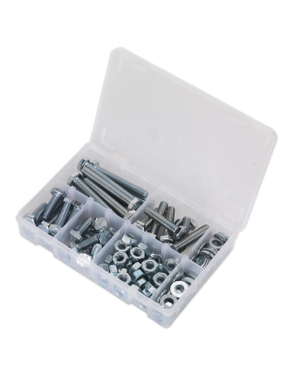 Setscrew, Nut & Washer Assortment 150pc High Tensile M10 Metric