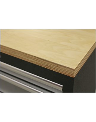 Superline PRO® 3.2m Storage System - Wood Worktop