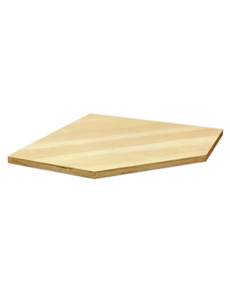 Système de rangement d'angle Superline PRO® 1,6 m - Plan de travail en bois