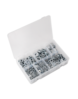 Flat Washer Assortment 1070pc M5-M16 Form A Metric