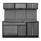 Superline PRO® 2.04m Storage System - Stainless Steel Worktop