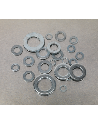 Flat Washer Assortment 1070pc M5-M16 Form A Metric