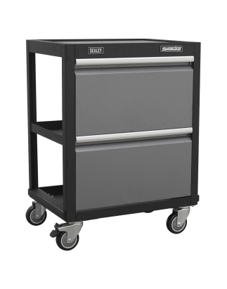 Système de Rangement Superline PRO® 2,04 m - Plan de travail Inox