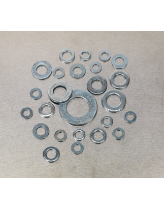 Flat Washer Assortment 495pc M6-M24 Form C Metric