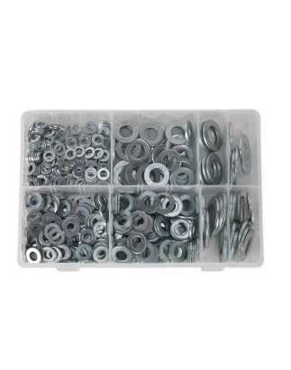 Flat Washer Assortment 495pc M6-M24 Form C Metric