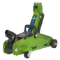 Short Chassis Trolley Jack 2 Tonne - Green