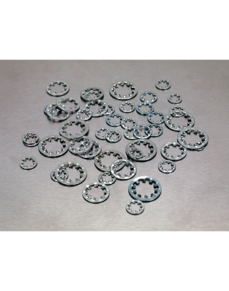 Lock Washer Assortment 1000pc Serrated Internal M5-M10 Metric