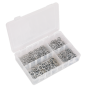 Lock Washer Assortment 1000pc Serrated Internal M5-M10 Metric