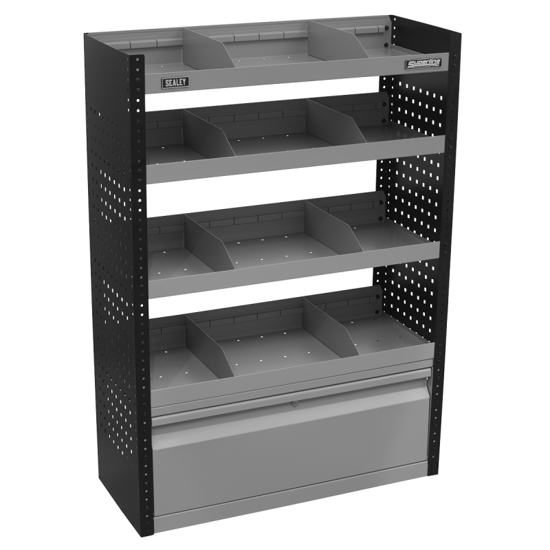 Modular Flat Shelf Van Storage Unit 925mm