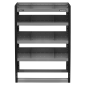 Unité de rangement modulaire pour fourgon à étagère plate 925 mm